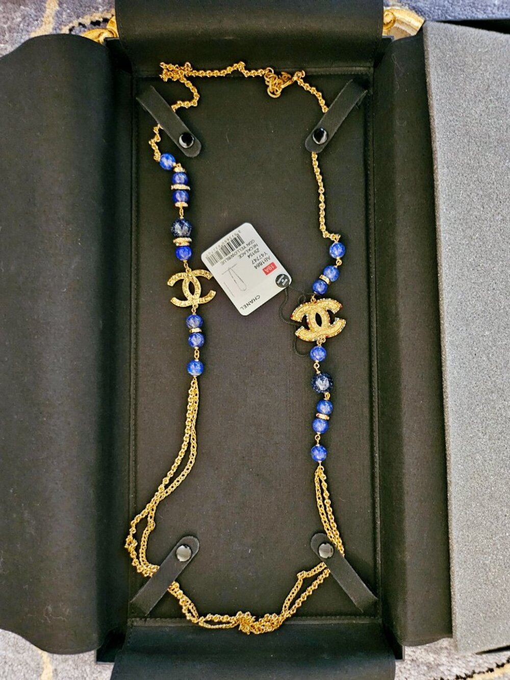 CHANEL Métiers d'Art 2019 Paris-New York Egyptian 19A Collection Necklace